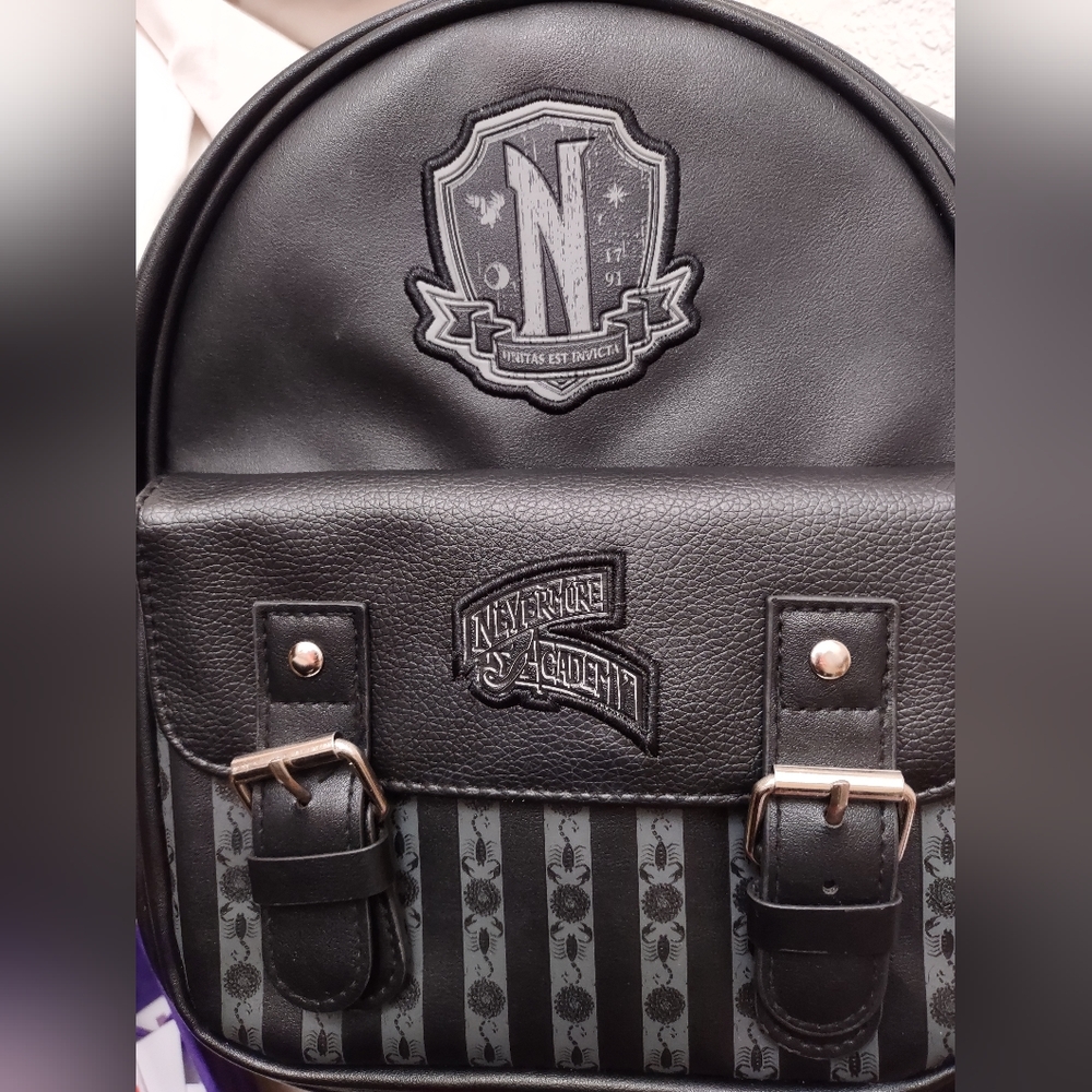 MGM Wednesday Addams Family Mini Backpack